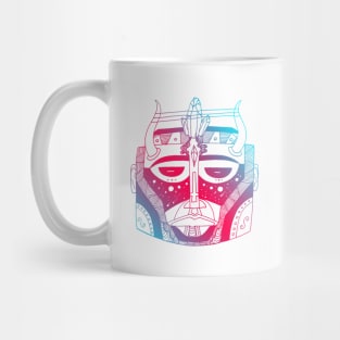 Dual Color African Mask No 8 Mug